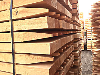 Timber fencing - timber_square_posts